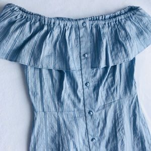 Intermix Ella off shoulder denim dress